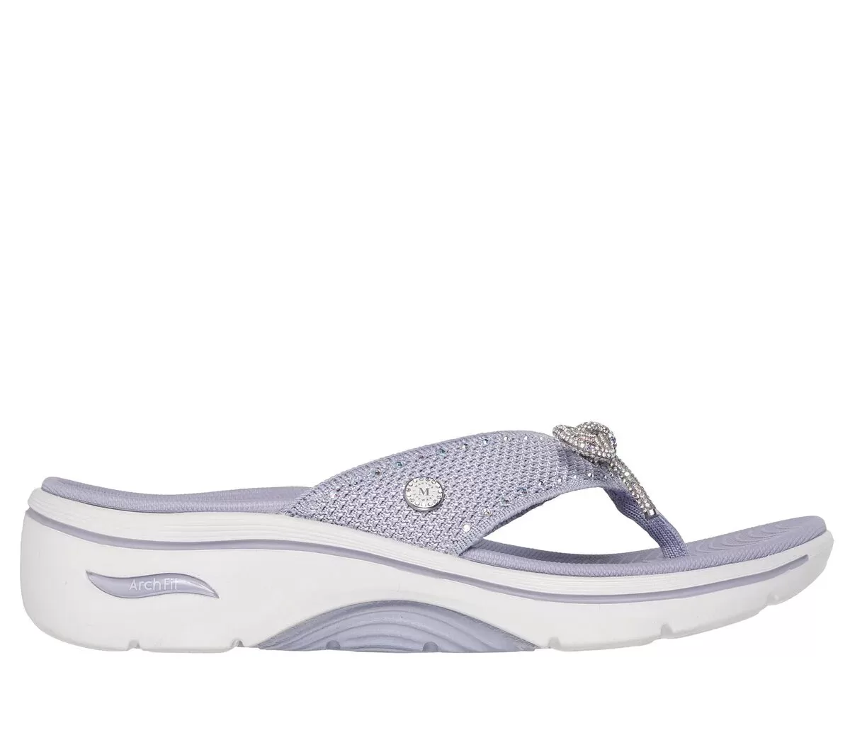 Martha Stewart: GO WALK Arch Fit 2.0 Sandal – Glimmer