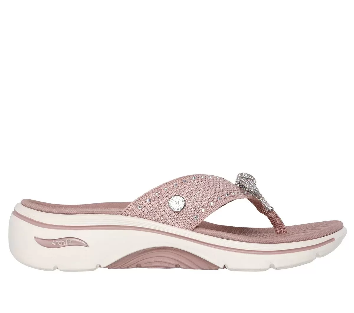 Martha Stewart: GO WALK Arch Fit 2.0 Sandal – Glimmer