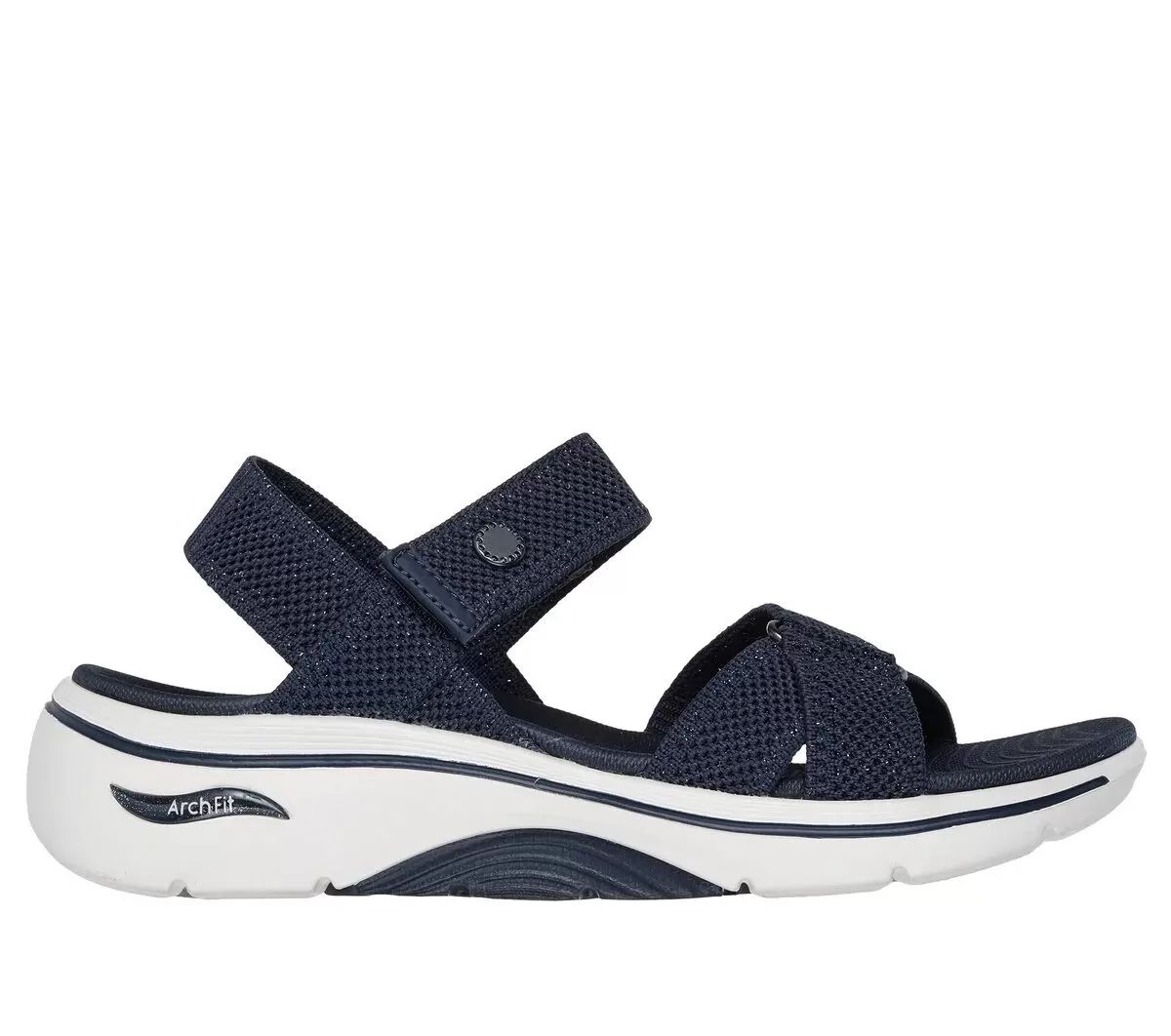 Martha Stewart: GO WALK Arch Fit 2.0 Sandal – Sparkling