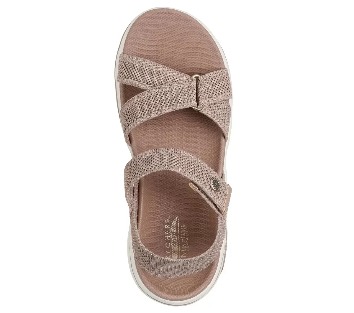Martha Stewart: GO WALK Arch Fit 2.0 Sandal – Sparkling