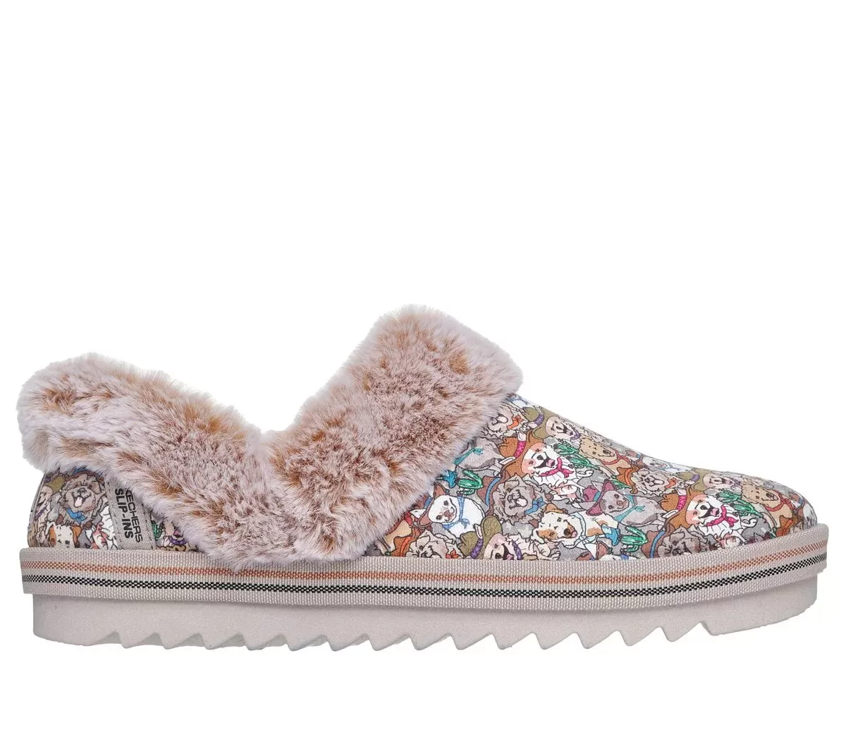 Skechers Slip-ins: BOBS Cozy Kiss – Doggy Derby Skechers Slip-ins: BOBS Cozy Kiss – Doggy Derby