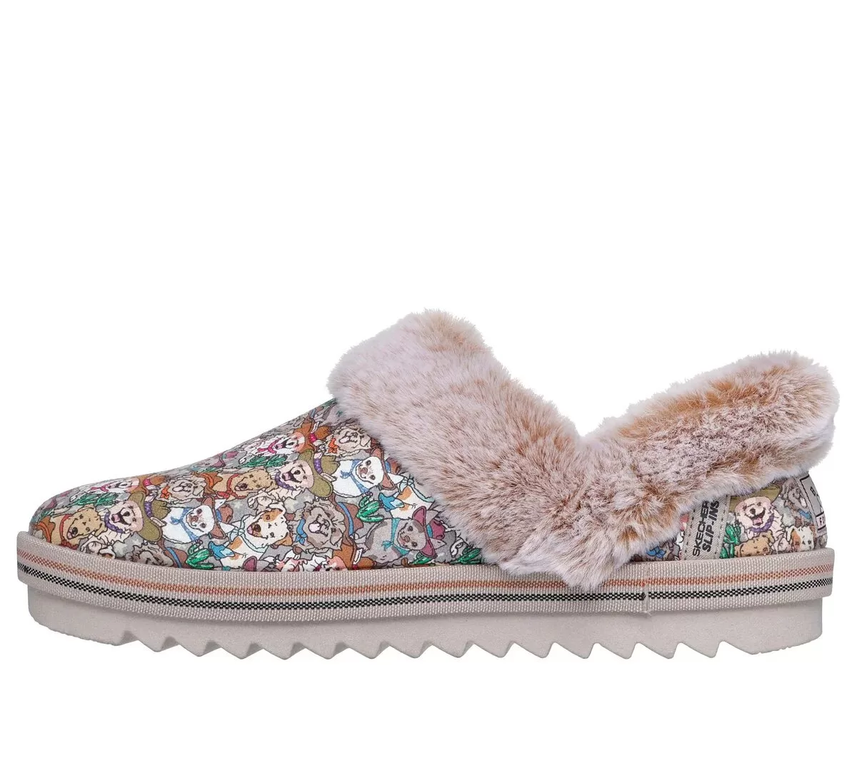 Skechers Slip-ins: BOBS Cozy Kiss – Doggy Derby Skechers Slip-ins: BOBS Cozy Kiss – Doggy Derby