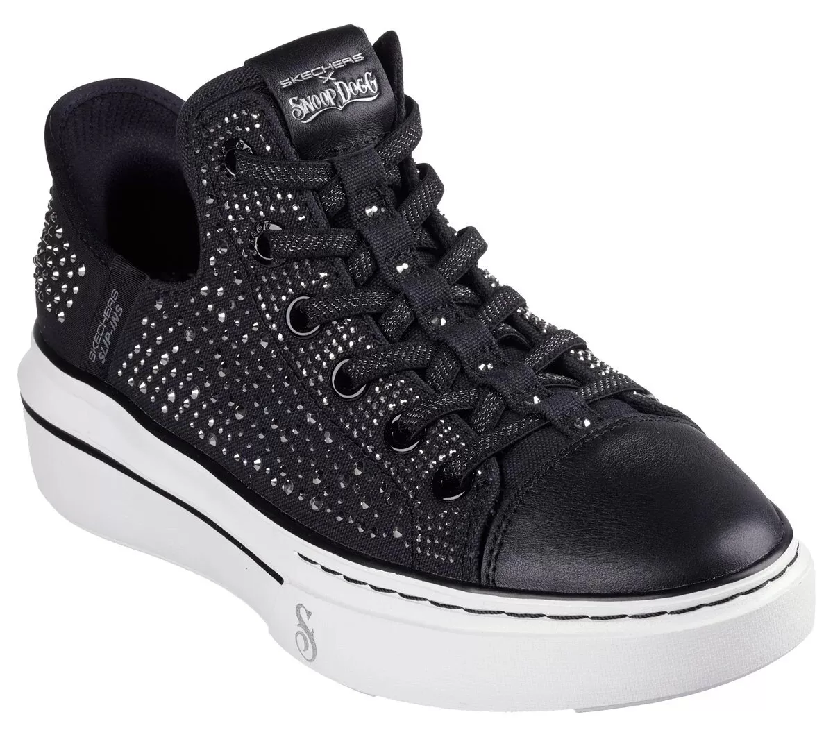 Skechers Slip-ins Snoop Dogg: Snoop One – Rhine-Stoned Skechers Slip-ins Snoop Dogg: Snoop One – Rhine-Stoned