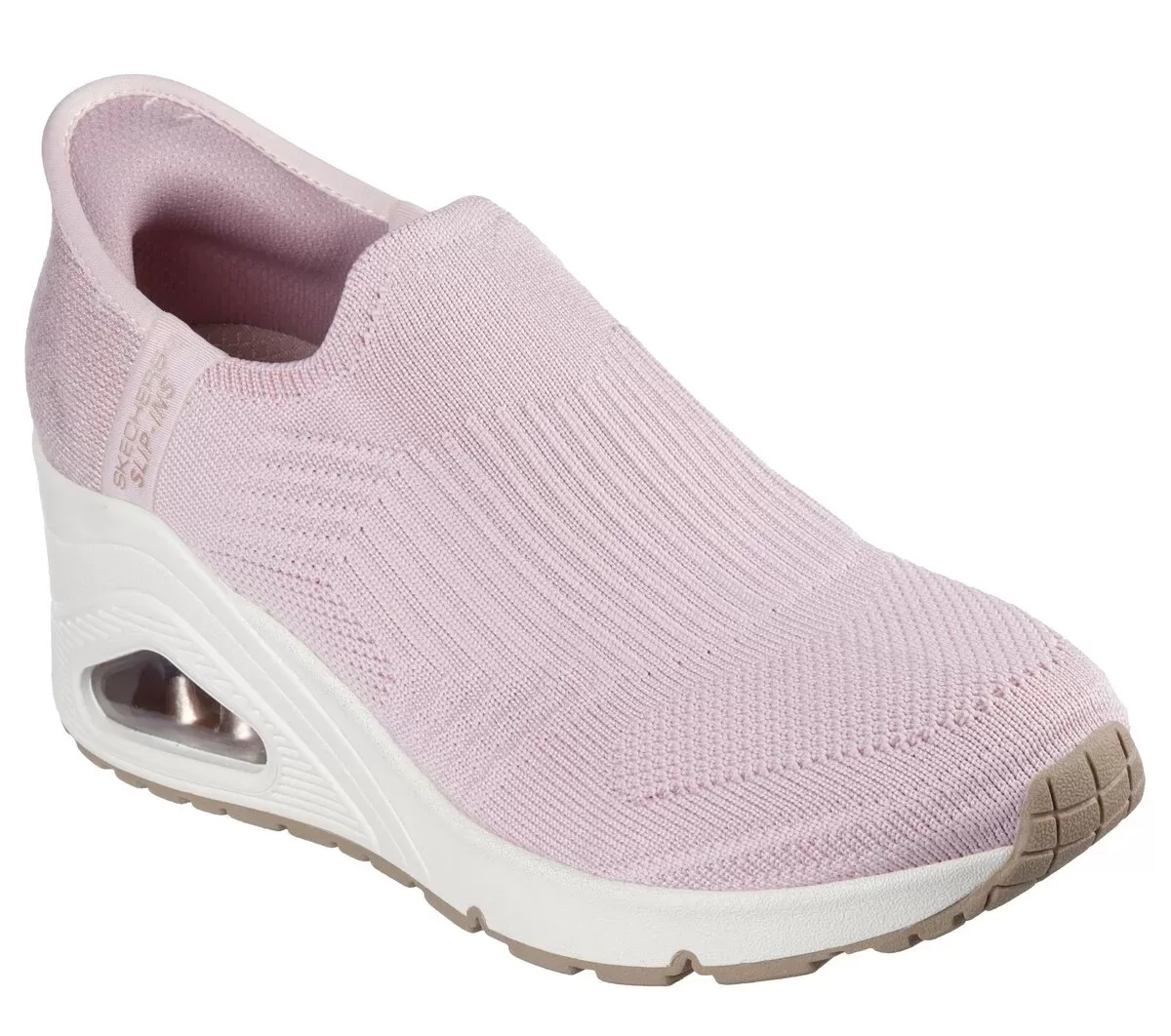 Skechers Slip-ins: Uno Wedge – Kickin’ Knit Skechers Slip-ins: Uno Wedge – Kickin’ Knit